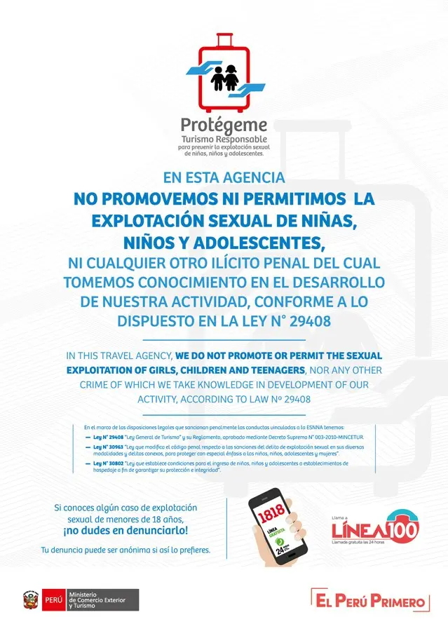 Compromiso contra la Explotación Sexual de Niñas, Niños y Adolescentes