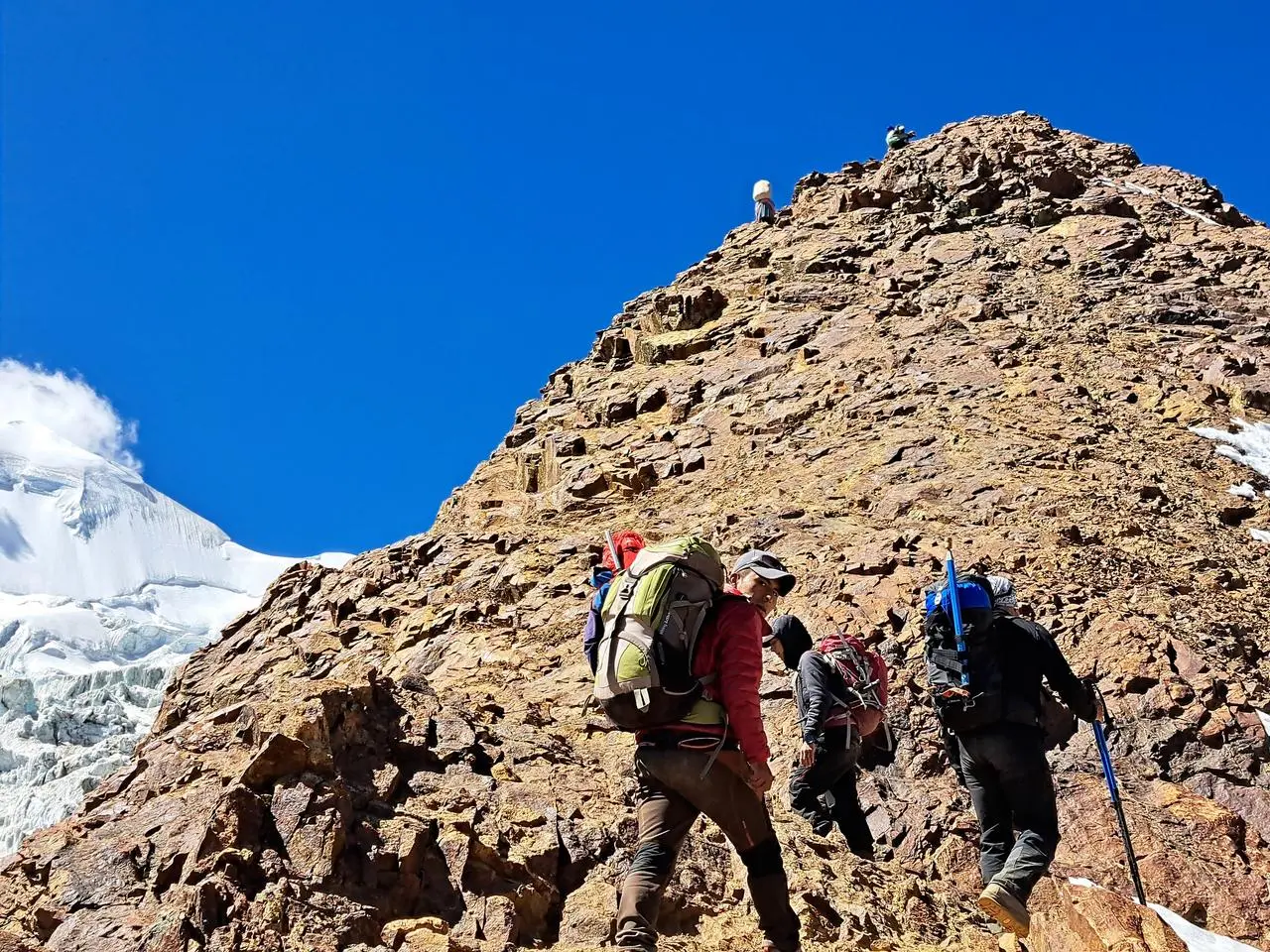 Expedicion Montaña Illampo 6,360 msnm. Bolivia - 2