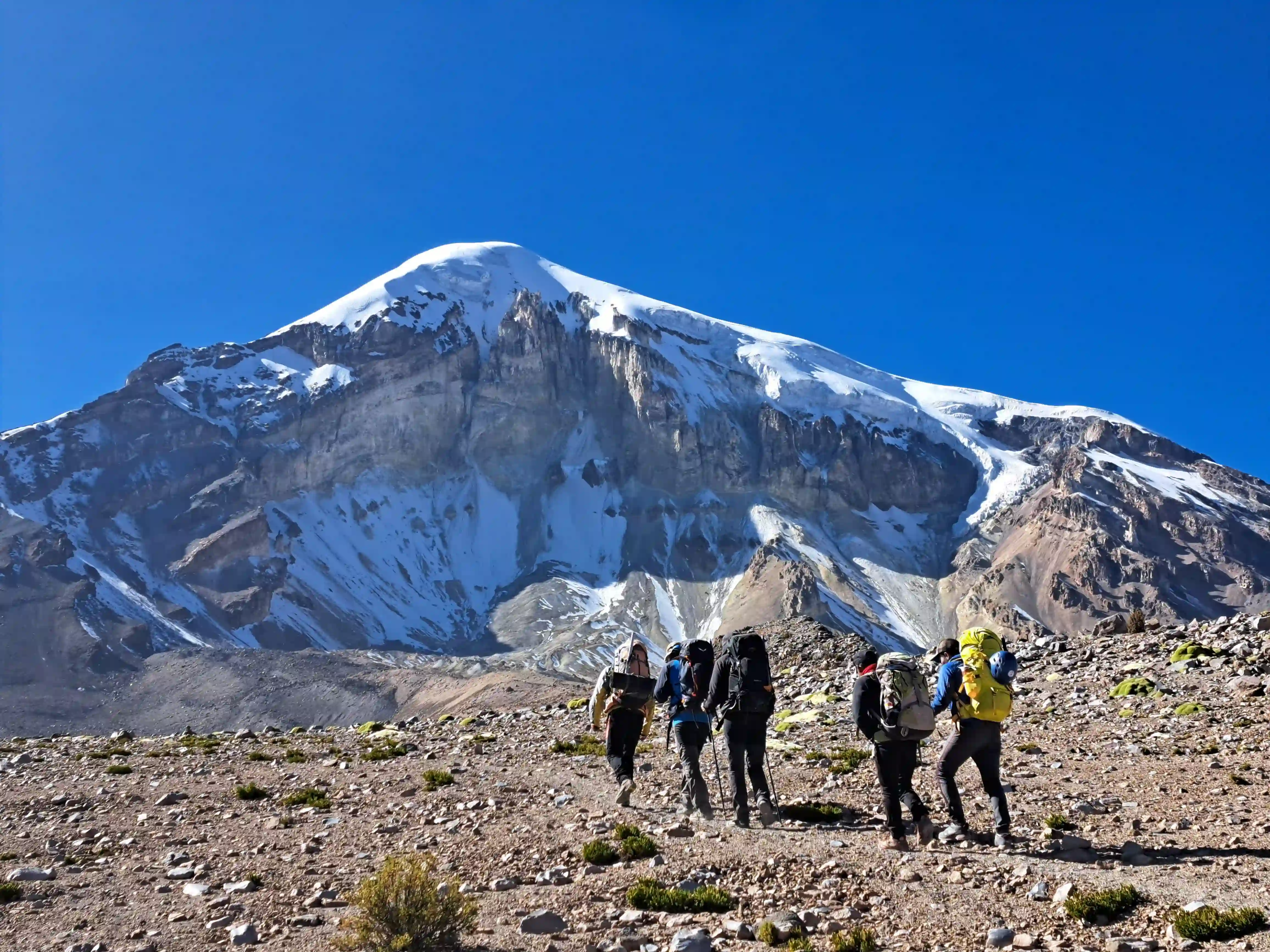 Volcanes de los Andes Bolivia - Acotango, Pomerape, Parinacota  - 3