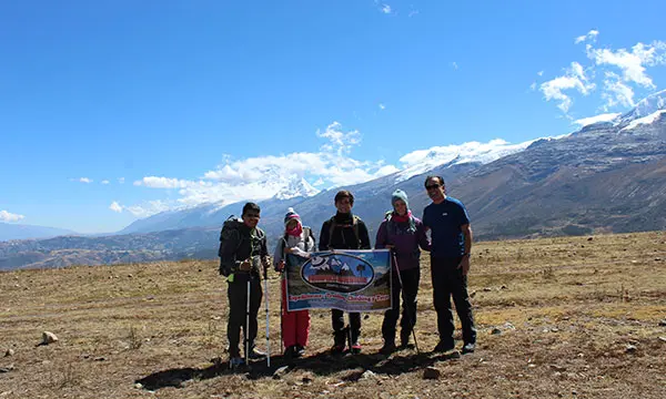 Caminata ascensión en cordillera blanca Chacas - quebrada Honda / nevado Urus - Ishinca - 4