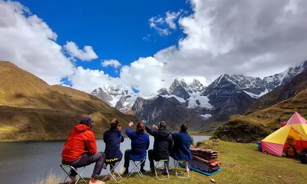Trekking y ascencion llamac - nevado leon dormido - cajatambo - 5