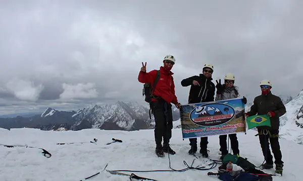 Caminata y ascecion llamac - nevado pumarinri - cajatambo - 3