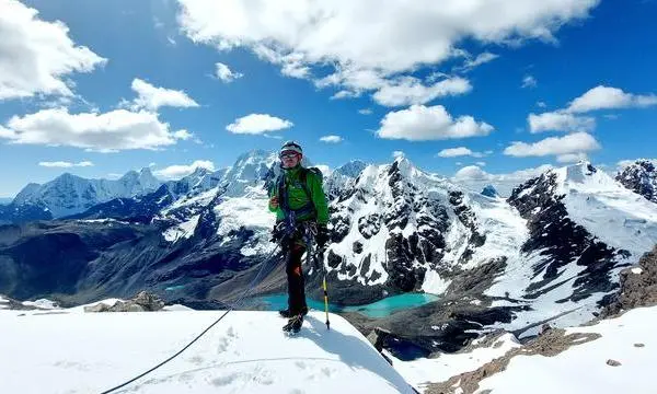Caminata y ascecion llamac - nevado pumarinri - cajatambo - 5