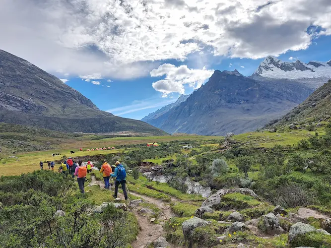 Estandar: Trekking santa cruz